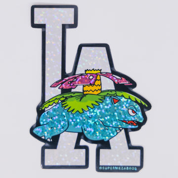 LAxSaur Glitter Sticker