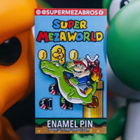 Super Meza World Pin