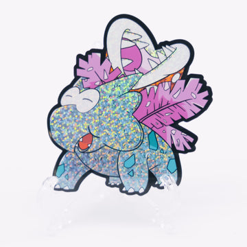 Rhinovy Glitter Sticker