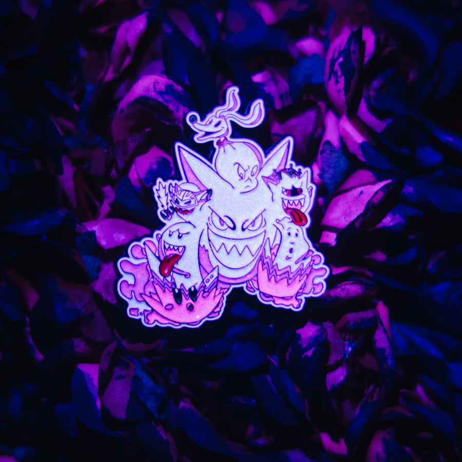 Glow In The Dark Ghost Team Exclusive Pin