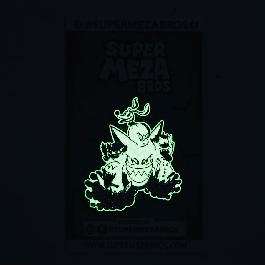 Glow In The Dark Ghost Team Exclusive Pin