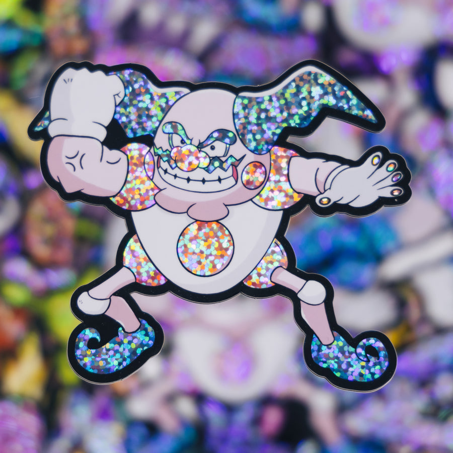 Mr. Wime Glitter Sticker