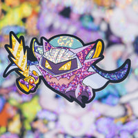 Haunta Knight Glitter Sticker