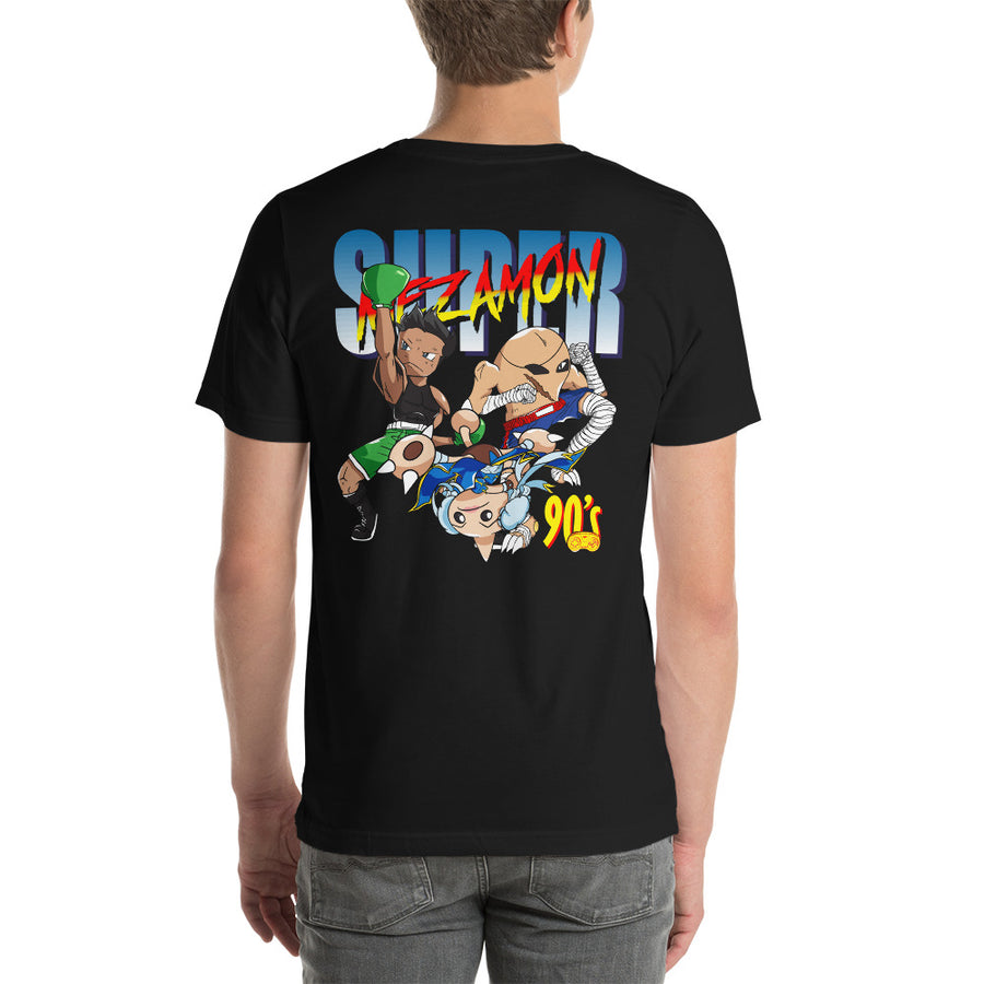 Black - Supermezamon Fighters Tee